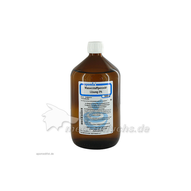WASSERSTOFFPEROXID 3% DAB 10 L, 1000 G – PZN 6171665