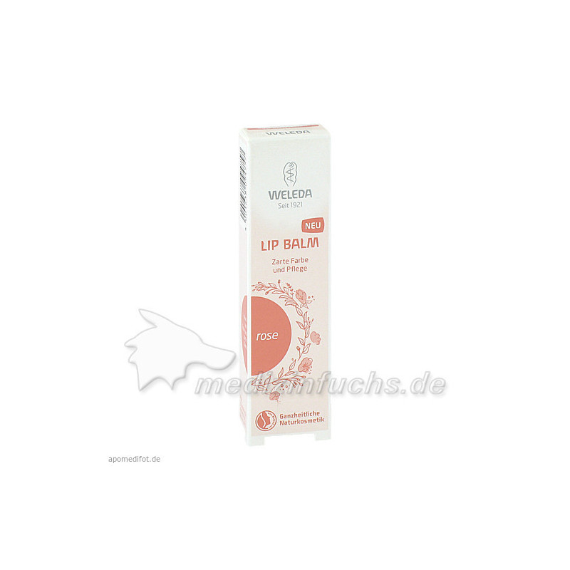 WELEDA Lip Balm rose, 10 ML – PZN 11340963