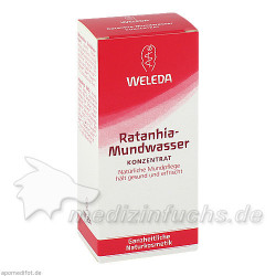 WELEDA Ratanhia Mundwasser, 50 ML – PZN 506596