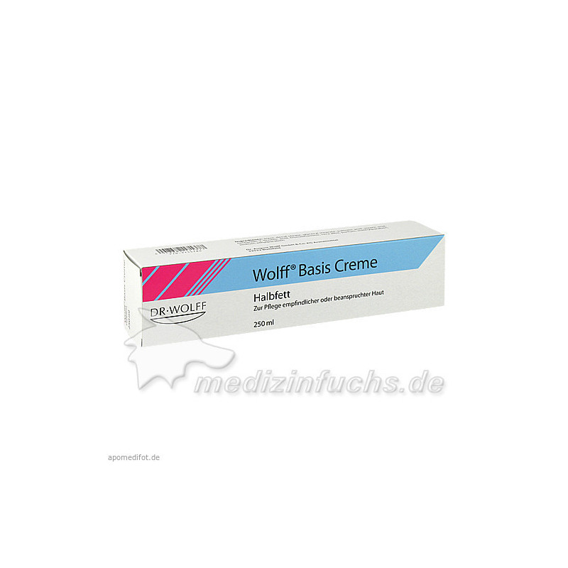 WOLFF Basiscreme halbfett, 250 ML – PZN 9755786