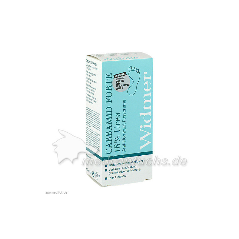 WIDMER Carbamid Forte 18% Urea Creme, 50 ML – PZN 9423512