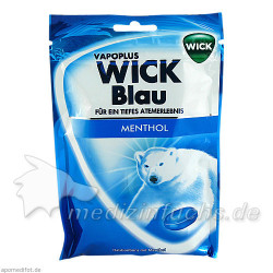 WICK BLAU Bonbons m.Zucker, 72 G – PZN 8861782