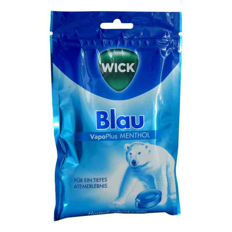 Wick Blau Menthol Bonbons mit Zucker Beutel (72 g) – PZN 12595317