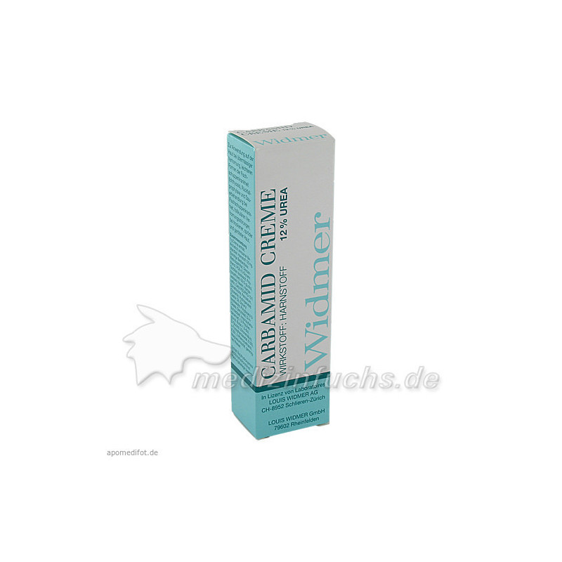 WIDMER Carbamid Creme, 50 G – PZN 1268495