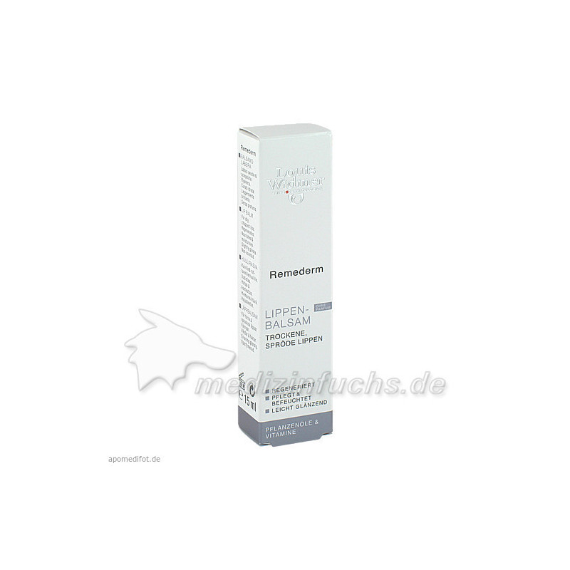 WIDMER Remederm Lippenbalsam unparf, 15 ML – PZN 6836538