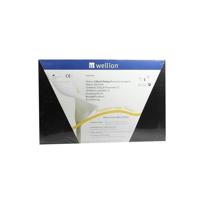 WELLION CALLA dialog Blutzuckermessger.Set mg/dl, 1 P – PZN 1228900