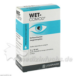 WET COMOD Augentropfen, 2X10 ML – PZN 6063160