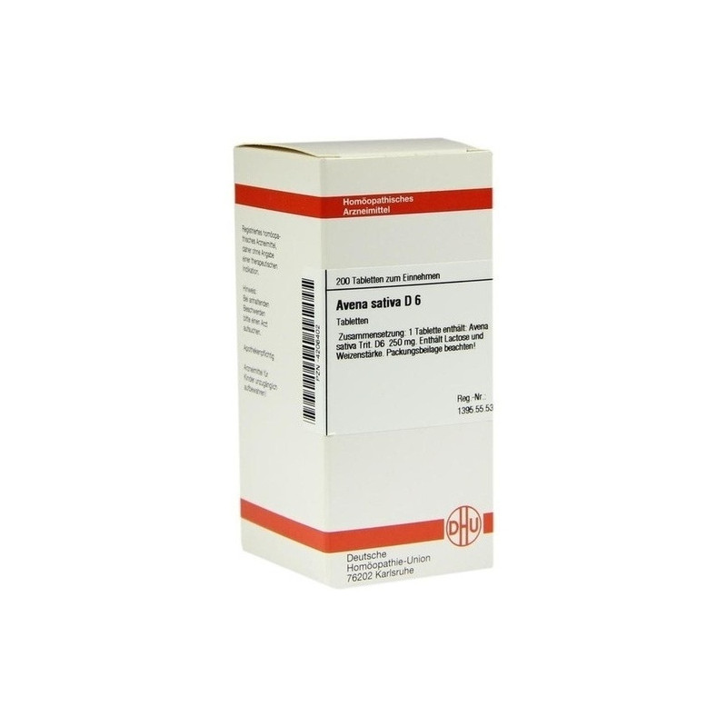 AVENA SATIVA D 6, 200 ST – PZN 4206402
