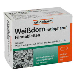 Weißdorn-ratiopharm (50 stk) – PZN 10546935
