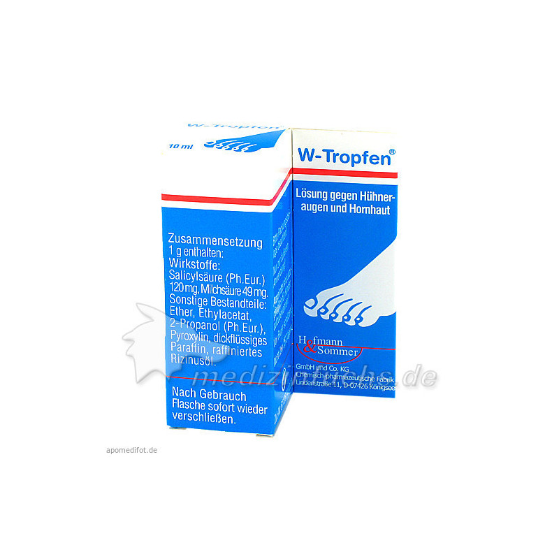 W-Tropfen Lösung gegen Hühneraugen u. Hornhaut, 10 ML – PZN 4347462