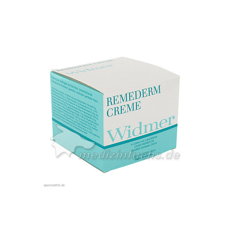 WIDMER Remederm Creme unparf, 250 G – PZN 4414916