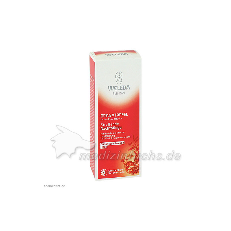 WELEDA Granatapfel straffende Nachtpflege, 30 ML – PZN 2048583