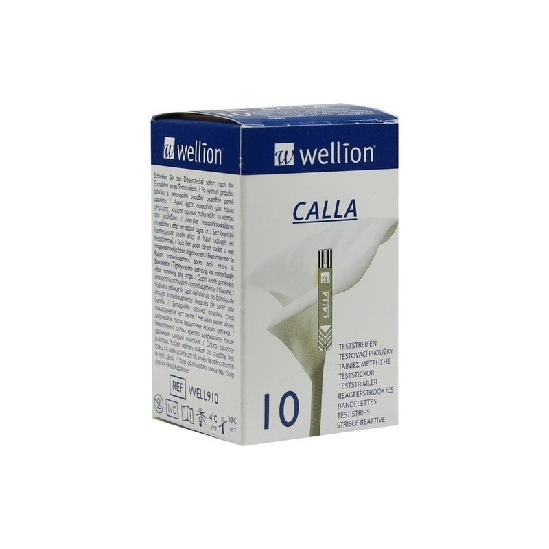 WELLION CALLA Blutzuckerteststreifen, 10 ST – PZN 1228952