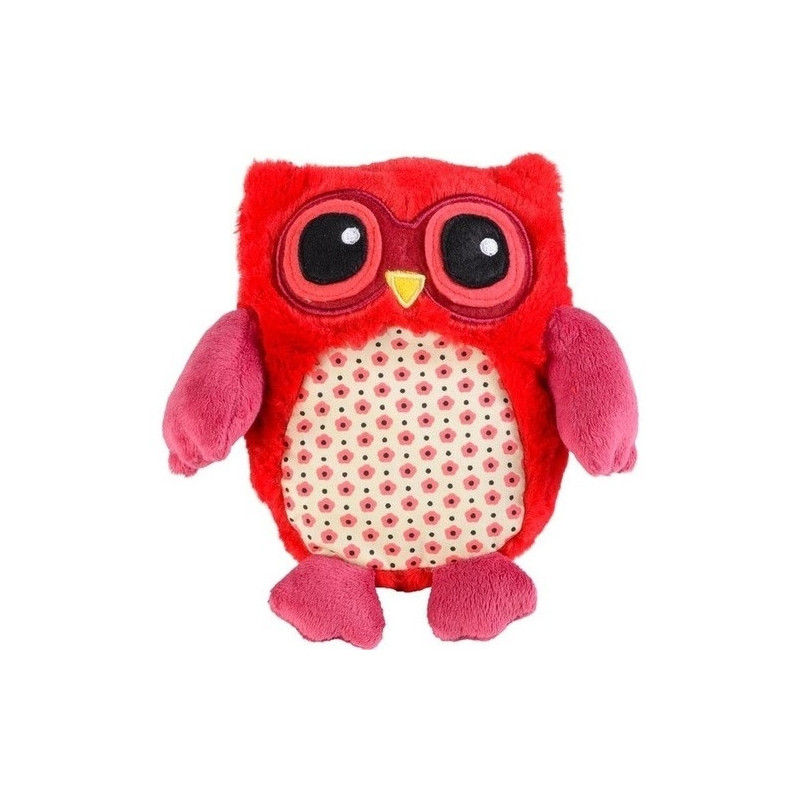 WARMIES MINIS Eule rot, 1 ST – PZN 10250577