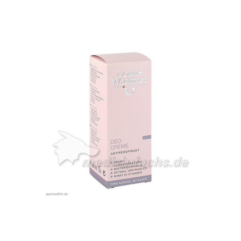 WIDMER Deo Creme leicht parf, 40 ML – PZN 3484151