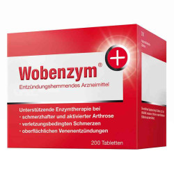 Wobenzym magensaftresistente Tabletten (200 stk) – PZN 13751848