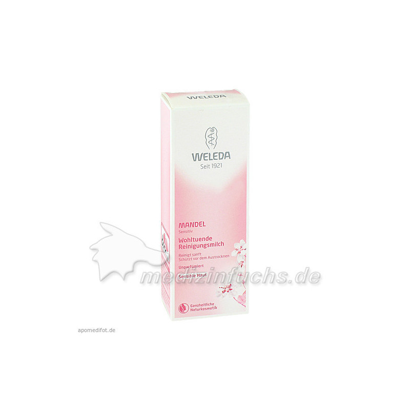 WELEDA Mandel wohltuende Reinigungsmilch, 75 ML – PZN 2064530