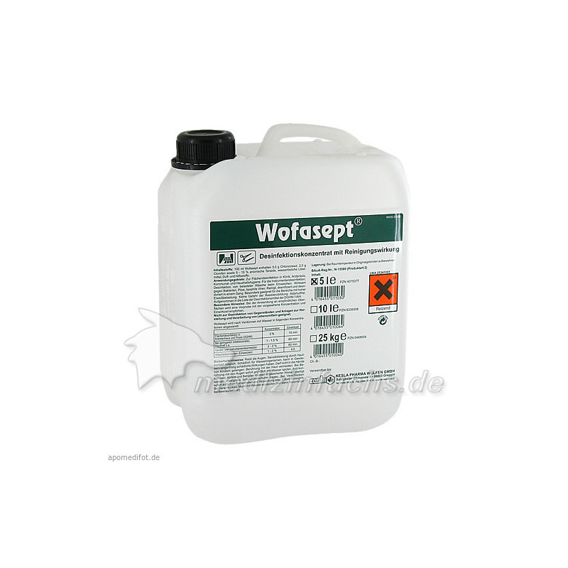 WOFASEPT Desinfektionsl, 5 L – PZN 4075377