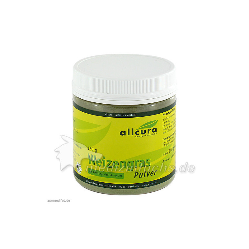 WEIZENGRAS PULVER kbA, 150 G – PZN 1452684