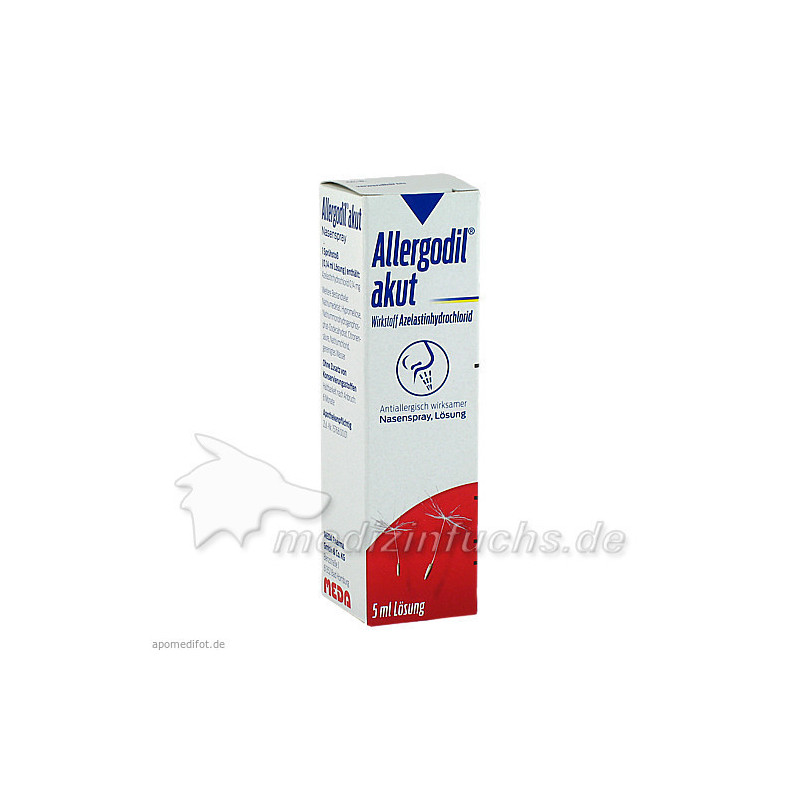 Allergodil akut Nasenspray, 5 ML – PZN 2218855