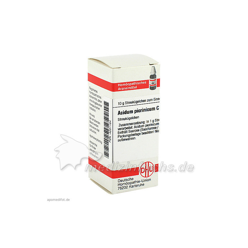 ACIDUM PICRINIC C30, 10 G – PZN 4201184