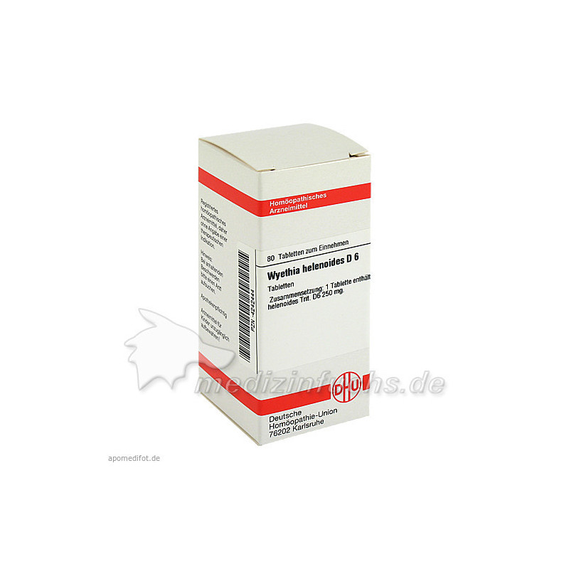 WYETHIA HELENIOIDES D 6 Tabletten, 80 ST – PZN 4242444