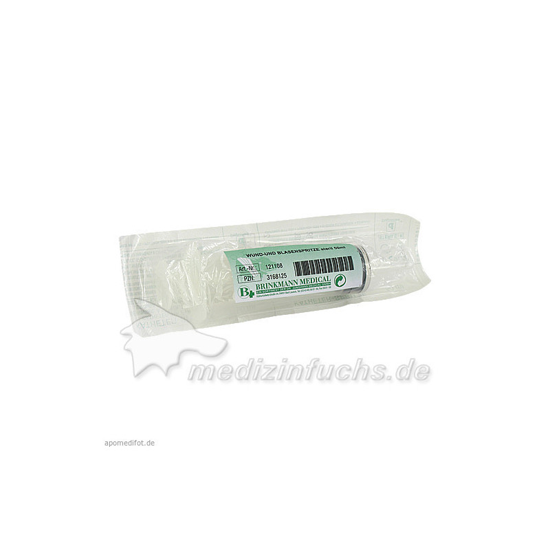 WUND UND BLASENSPRITZE 50 ml steril, 1 ST – PZN 3168125