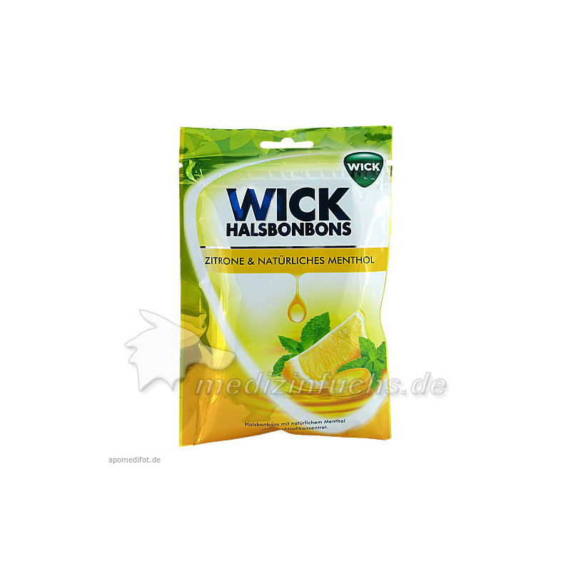 WICK Zitrone & nat, 72 G – PZN 15875