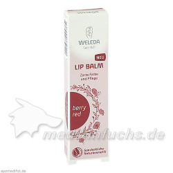 WELEDA Lip Balm berry red, 10 ML – PZN 11340986