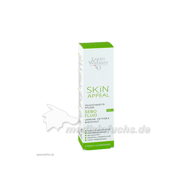 WIDMER Skin Appeal Sebo Fluid unparf, 30 ML – PZN 4043012