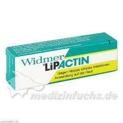 WIDMER Lipactin Gel, 3 G – PZN 3263421