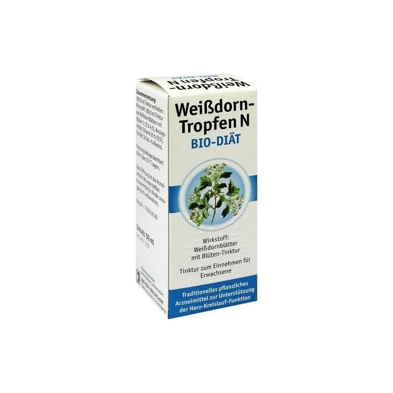 WEISSDORN TROPFEN N Bio-Di, 50 ML – PZN 7678455