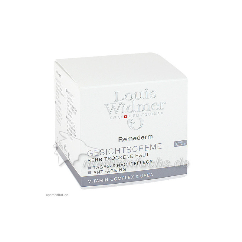 WIDMER Remederm Gesichtscreme unparf, 50 ML – PZN 956276