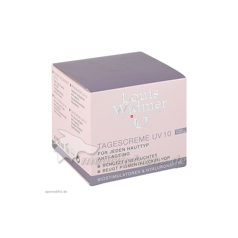 WIDMER Tagescreme UV10 unparf, 50 ML – PZN 5883300