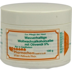 WOLLWACHSALKOHOLSALBE wasserh.m.Oliven, 100 G – PZN 7708802