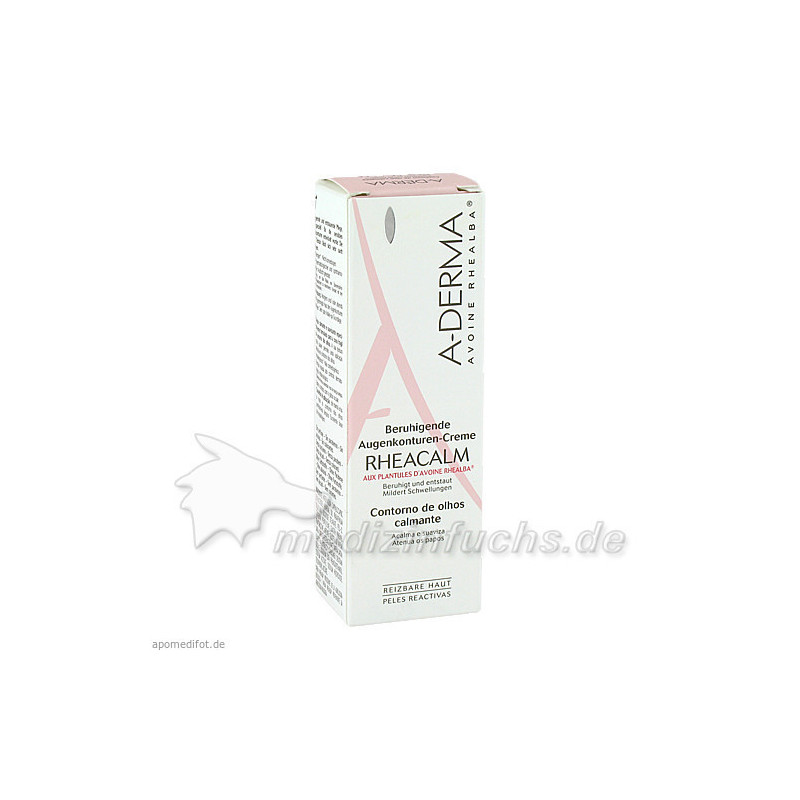 ADERMA RHEACALM Beruhigende Augenkonturen-Creme, 15 ML – PZN 3649882