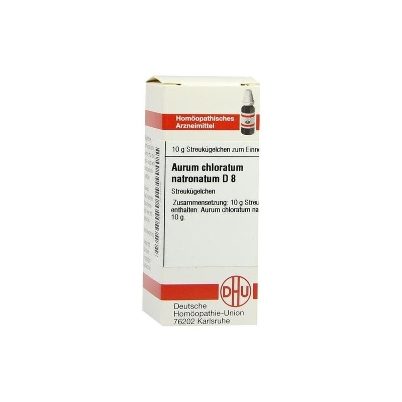 AURUM CHLORATUM NATRON D 8, 10 G – PZN 7454856