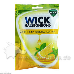 WICK Zitrone & nat, 72 G – PZN 15881