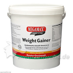 WEIGHT GAINER Megamax Banane Pulver, 7000 G – PZN 7346003
