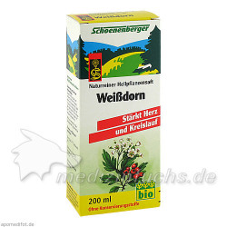 WEISSDORN PFLANZENSAFT, 200 ML – PZN 3440403