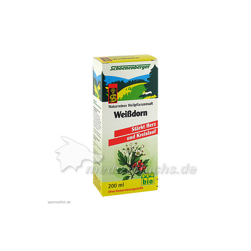 WEISSDORN PFLANZENSAFT, 200 ML – PZN 3440403