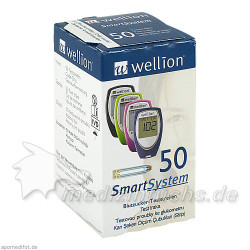 WELLION TrueTrack Blutzuckerteststreifen, 50 ST – PZN 3835231