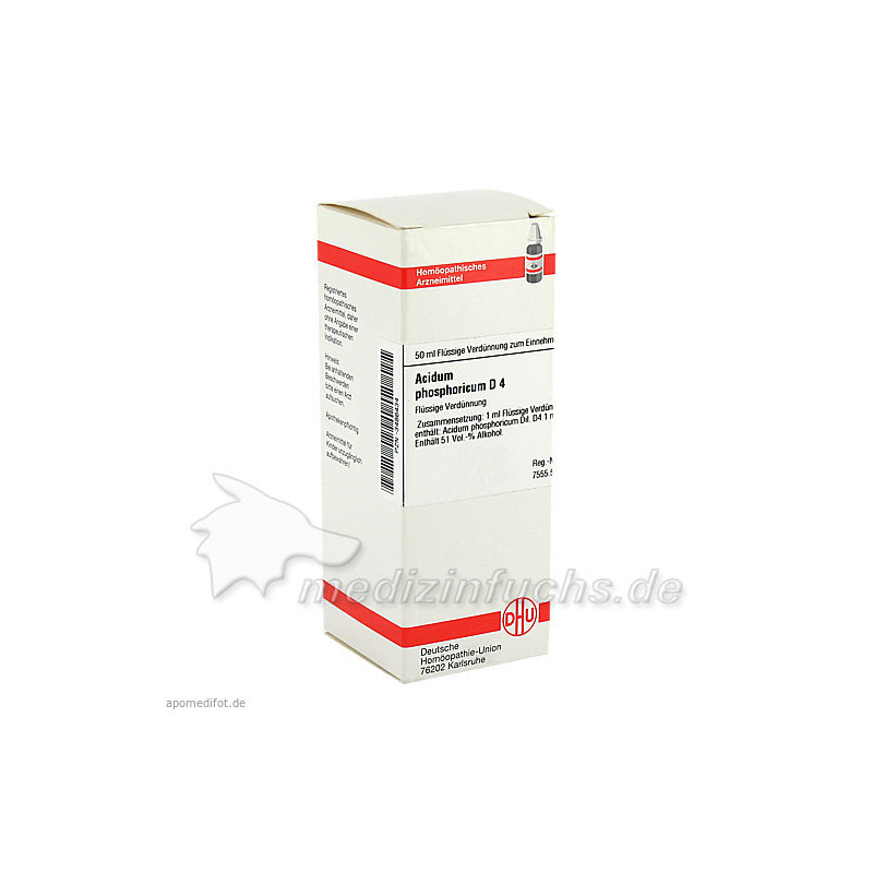 ACIDUM PHOS D 4, 50 ML – PZN 3486434
