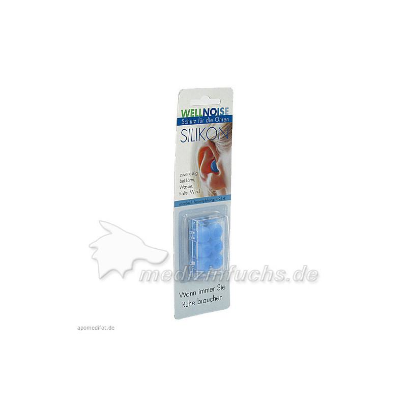 WELLNOISE Ohrenstopfen blau Blister, 3X2 ST – PZN 3185431