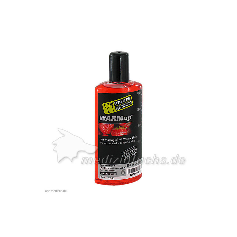 WARMUP Erdbeer Massage, 150 ML – PZN 5983361