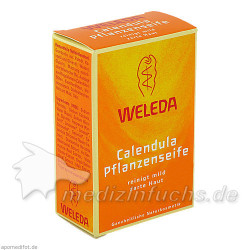 WELEDA Calendula Pflanzenseife, 100 G – PZN 1476822