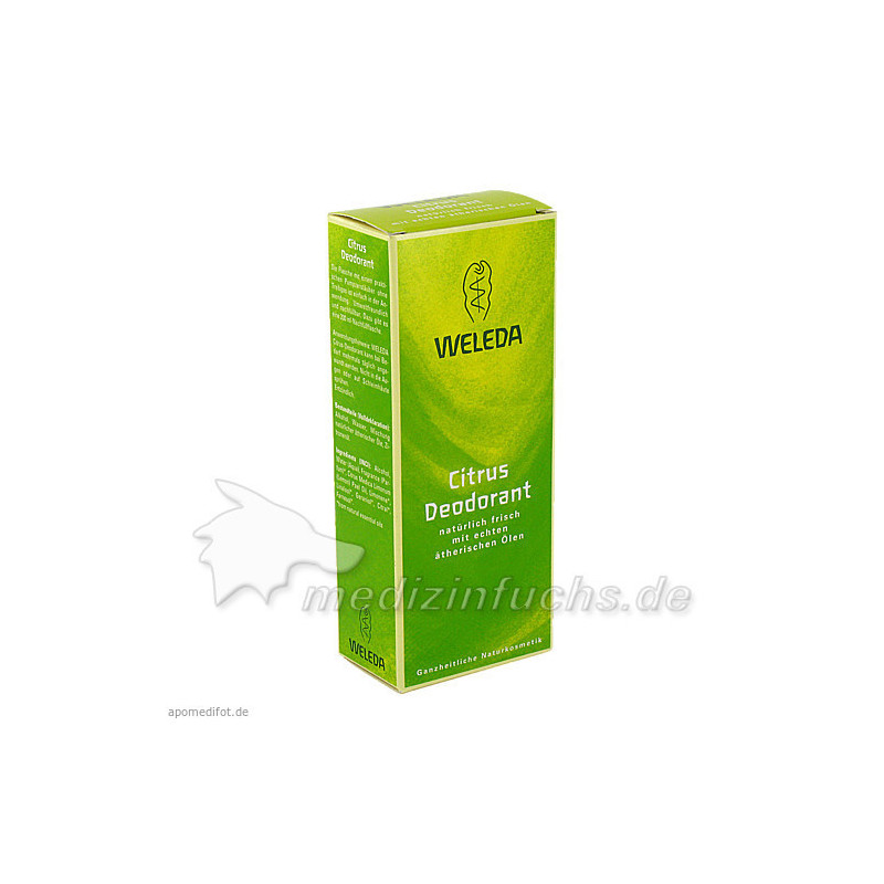 WELEDA Citrus Deodorant, 100 ML – PZN 3803521