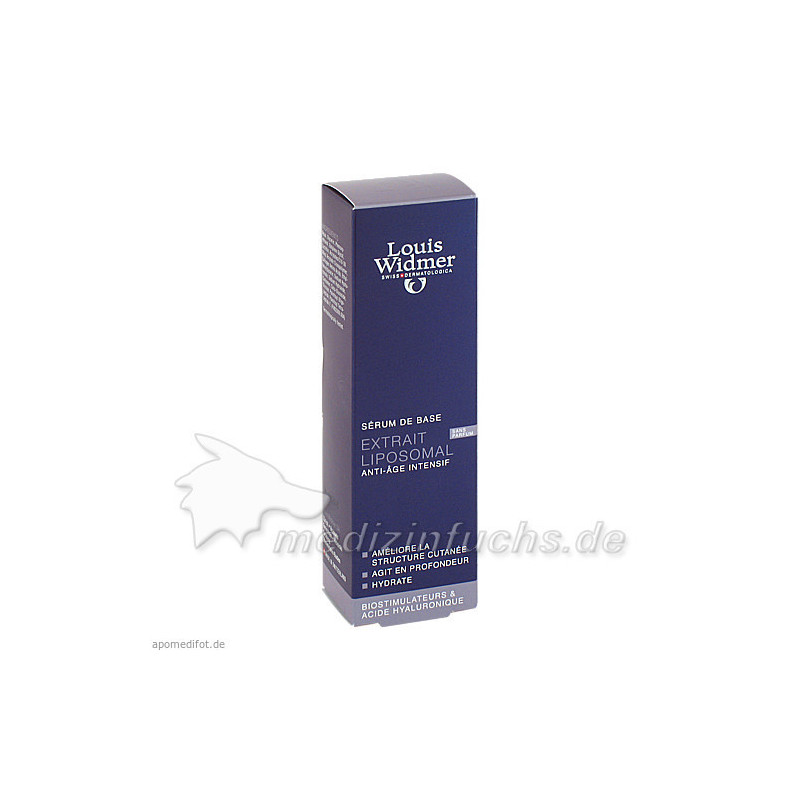 WIDMER Extrait Liposomal unparf, 30 ML – PZN 3421512