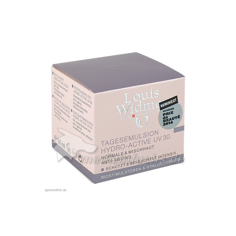 WIDMER Tagesemulsion Hydro-Active UV30 leicht parf, 50 ML – PZN 1498947