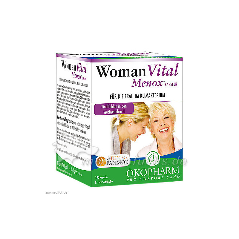 WOMANVITAL Menox Kapseln, 120 ST – PZN 6194784